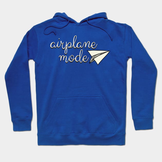 Airplane mode Hoodie by Polynesian Vibes